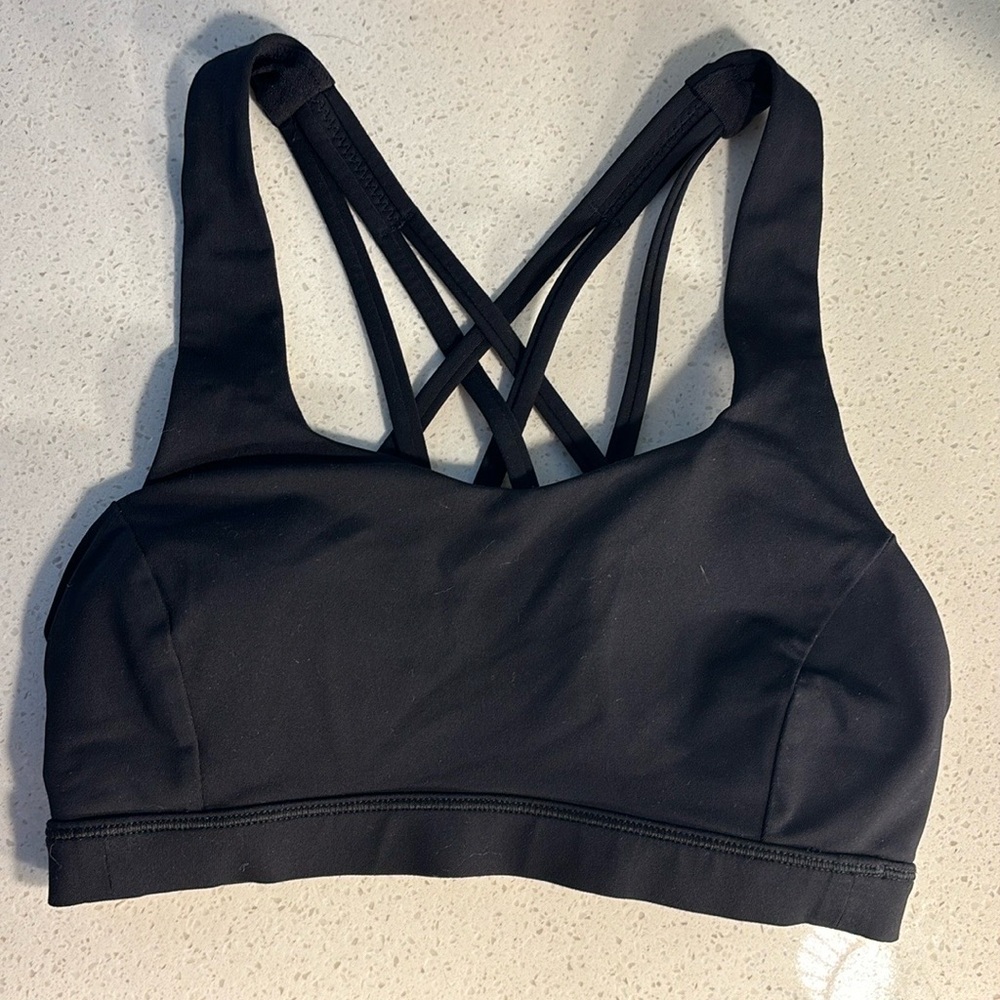 Black Lululemon Sports Bra